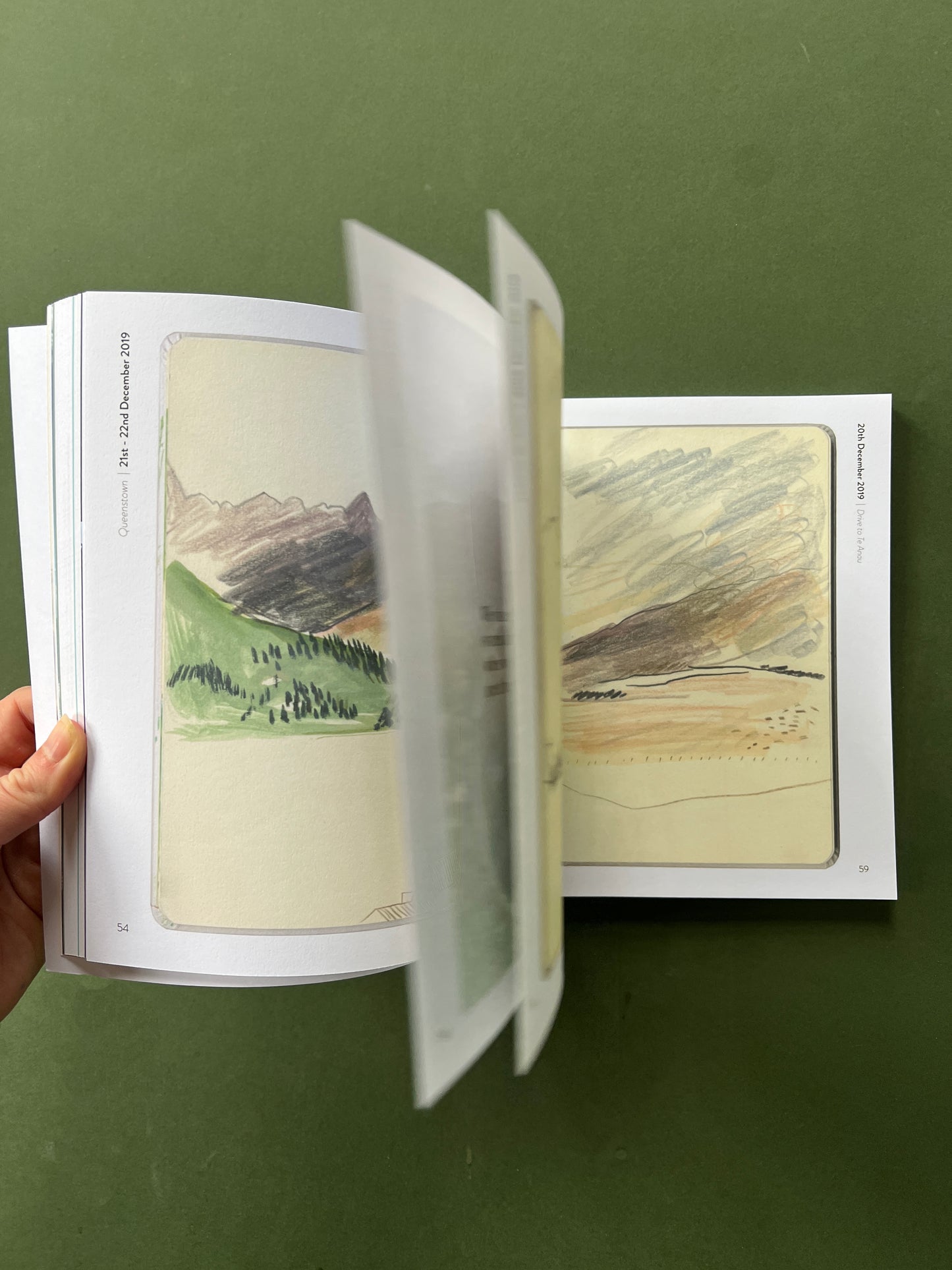 New Zealand Sketchbooks