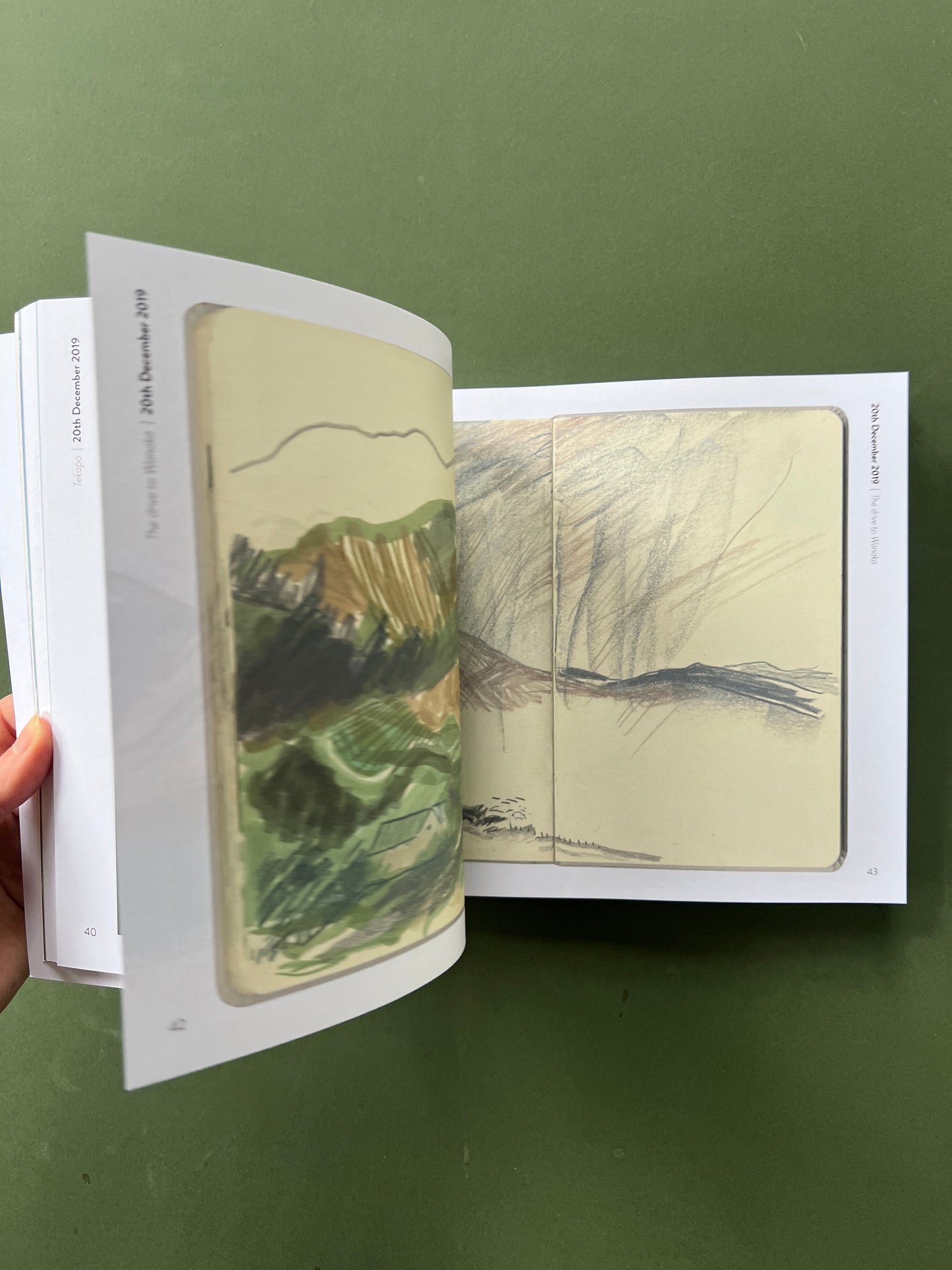 New Zealand Sketchbooks